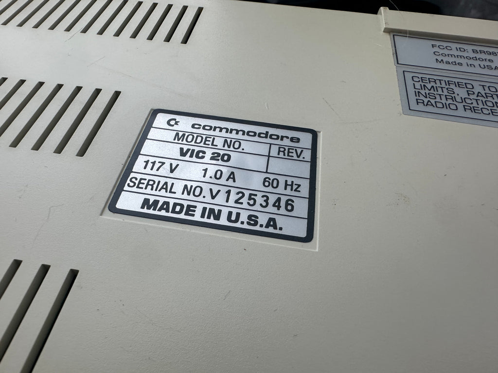 Commodore VIC-20 Starter Kit