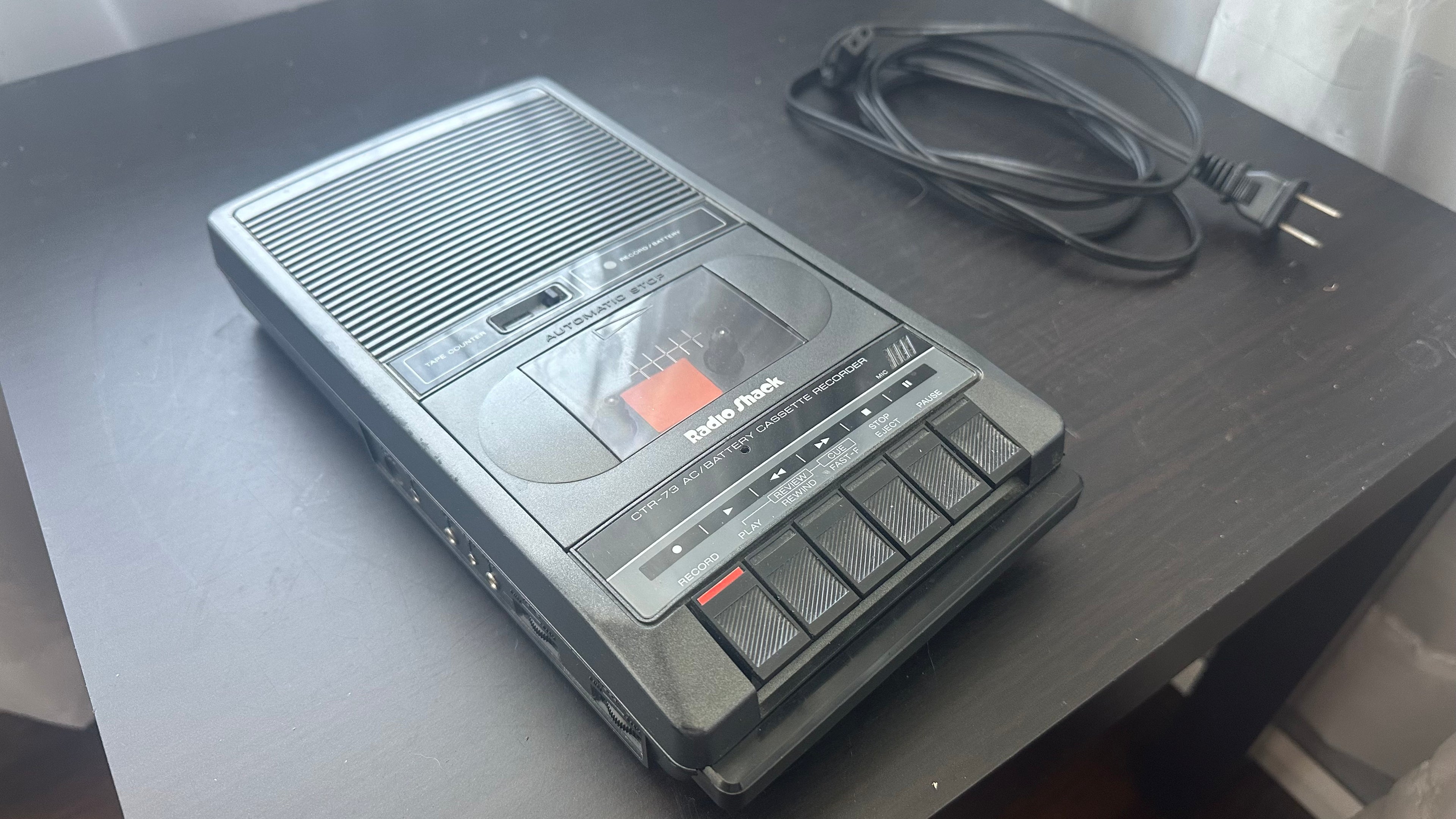 RadioShack CTR-73 Cassette Recorder