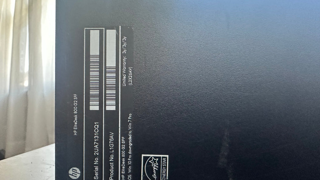 HP EliteDesk 800 G2 SFF