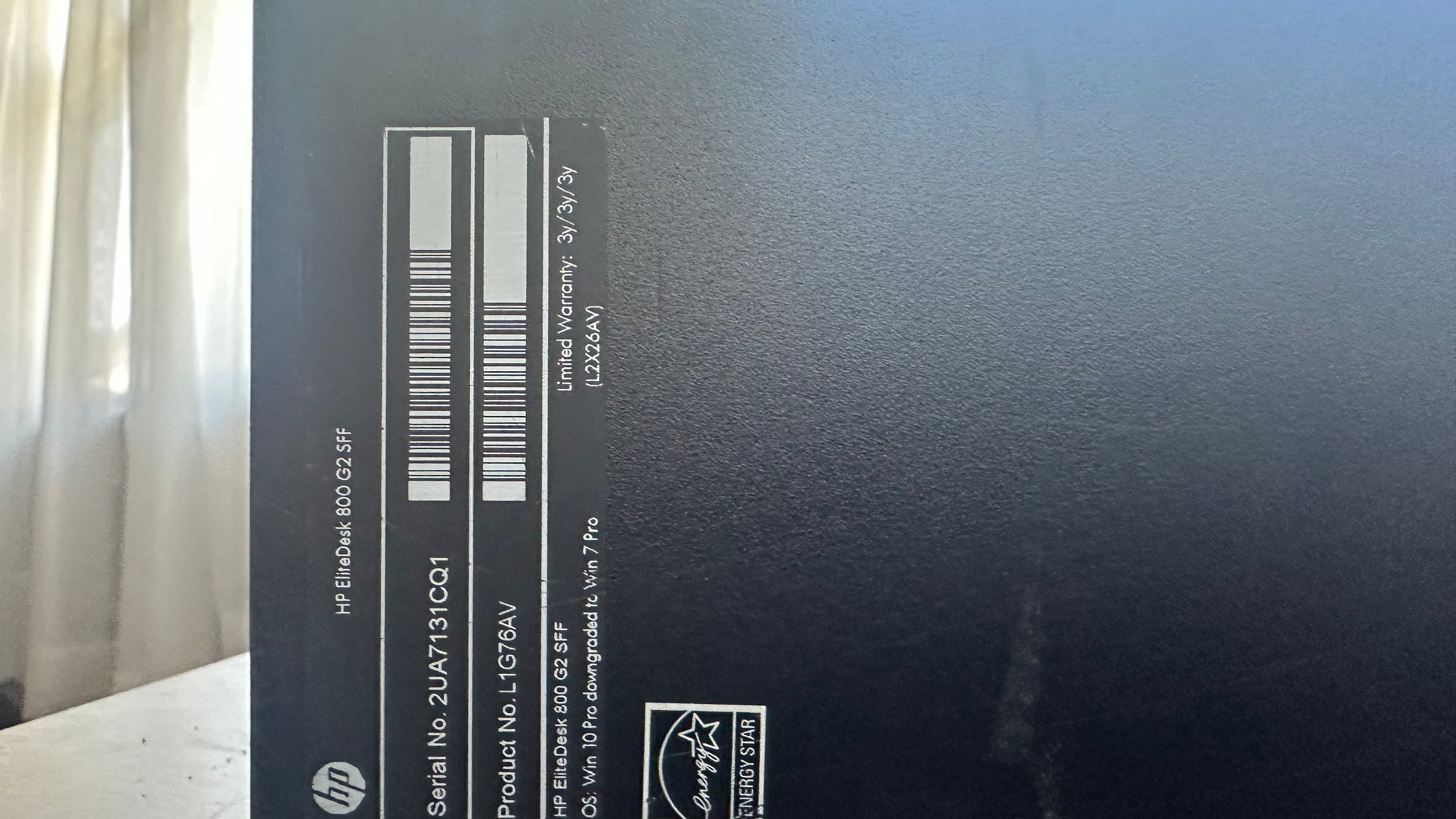 HP EliteDesk 800 G2 SFF