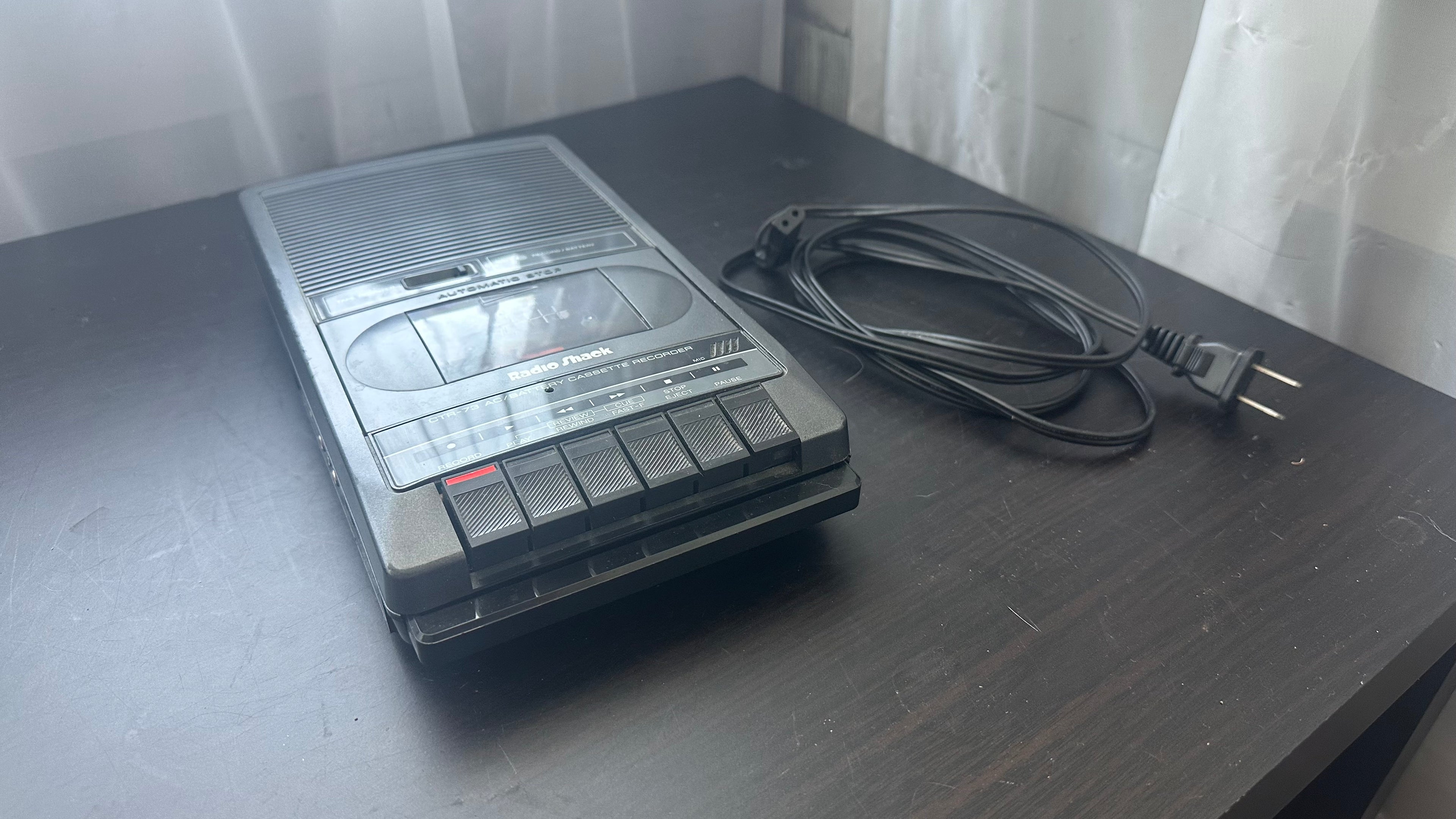 RadioShack CTR-73 Cassette Recorder