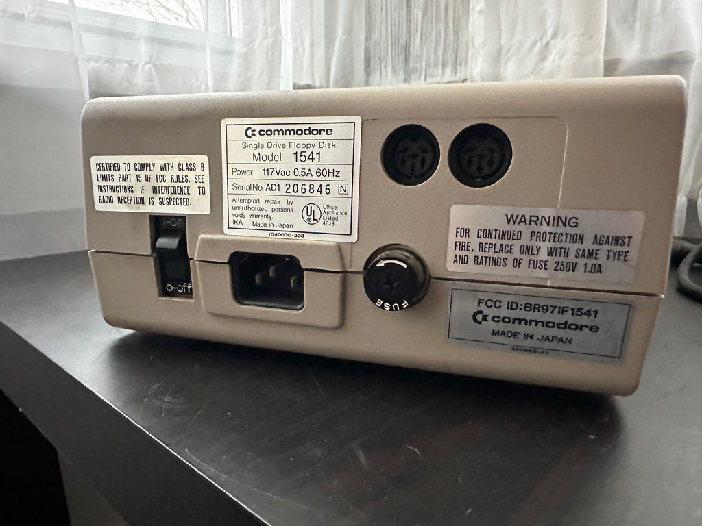 Commodore 1541 disk drive