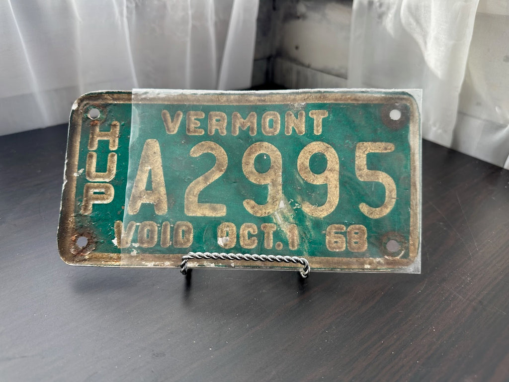 Vintage Automotive License Plate (1966-2022)