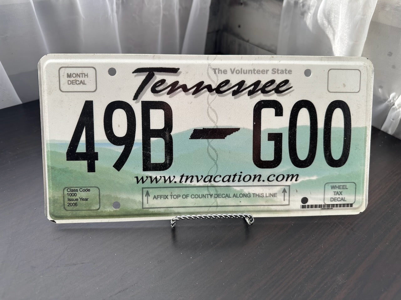 Vintage Automotive License Plate (1966-2022)