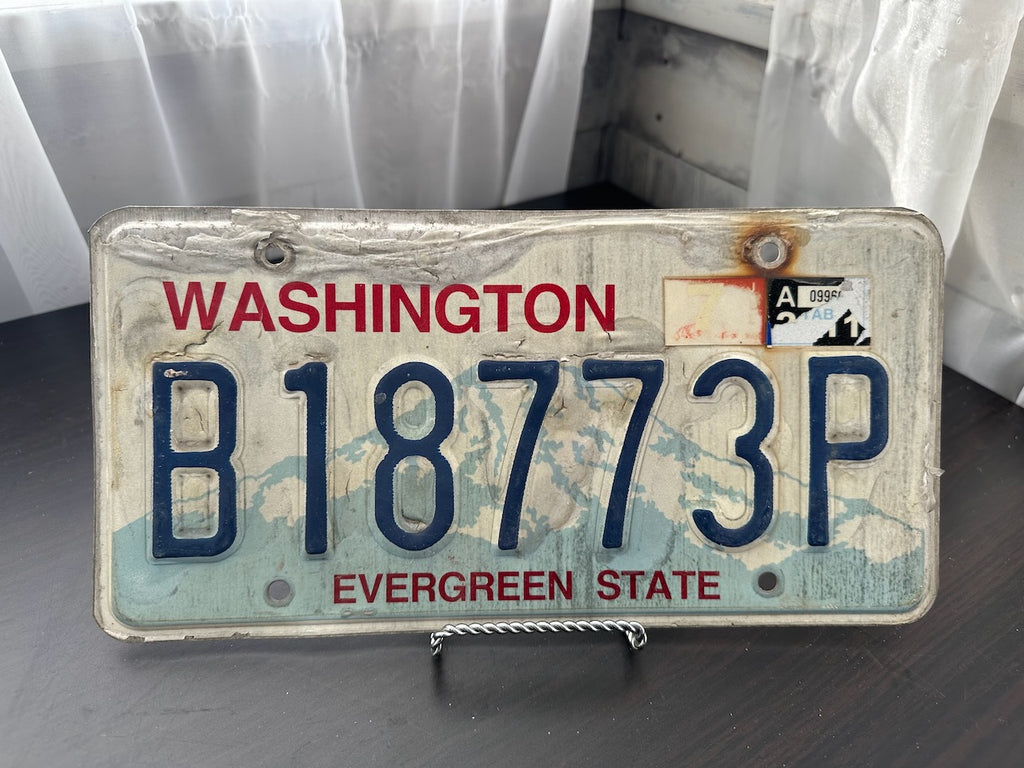 Vintage Automotive License Plate (1966-2022)