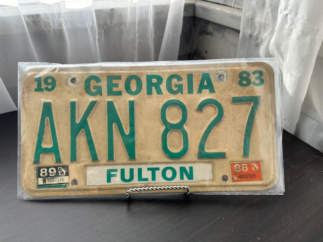 Vintage Automotive License Plate (1966-2022)
