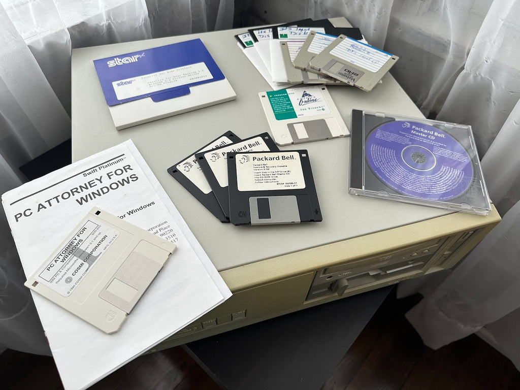 Packard Bell PB55 Legend 520sx (386SX CPU)