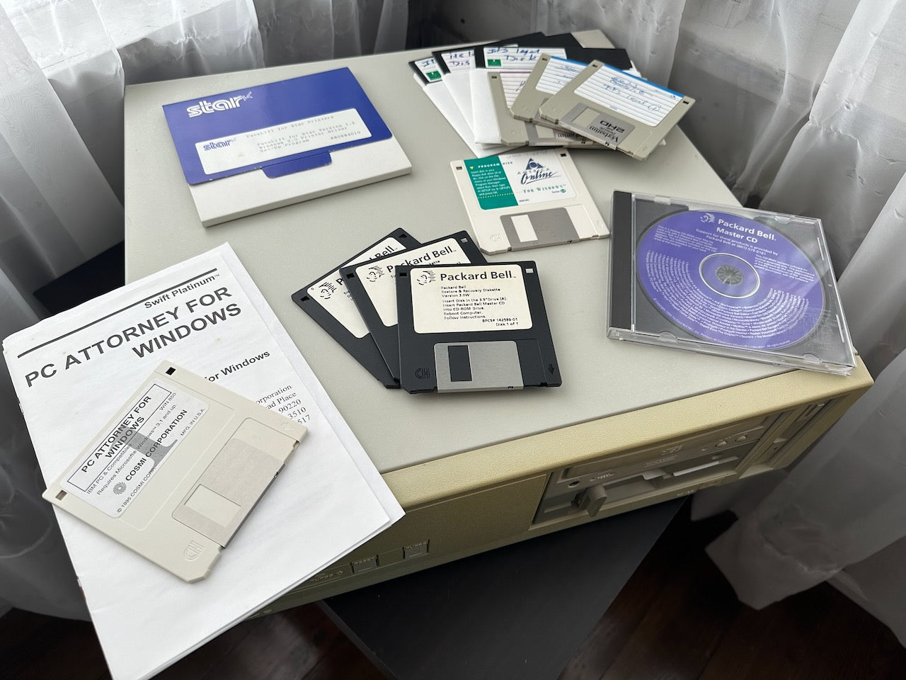 Packard Bell PB55 Legend 520sx (386SX CPU)